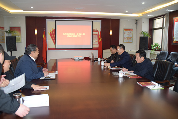 臨汾市委常委、統(tǒng)戰(zhàn)部長郝忠祥等領(lǐng)導蒞臨科海集團視察調(diào)研、檢查指導工作